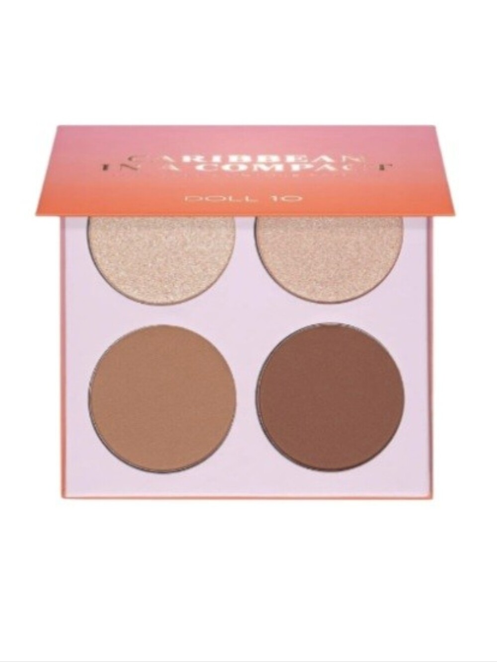 Doll 10 Caribbean in a Compact Talc-Free Contour Palette - New - Picture 2 of 2